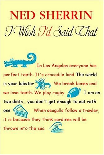 Wish said that ned - i, i'd