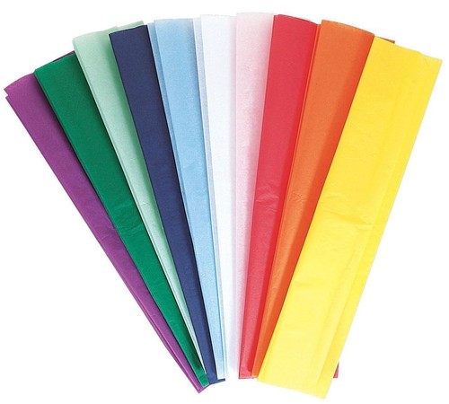 Crepe paper 50cm sheet - 1.5m,