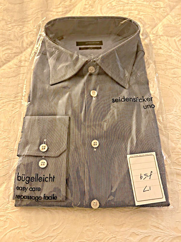 Mens seidensticker shirt size