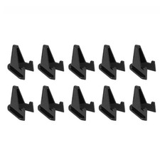 10PCS Black Acrylic Coin