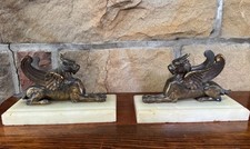 Vintage Bronze Griffin