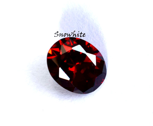 Natural dark red garnet - red,