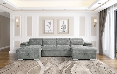 Alaya sofabed grey shape - alaya,