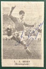 Signed 1950s Johnny Berry