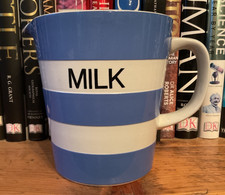 TG Green cornishware restyled by Judith Onions quart size jug for MILK vgc