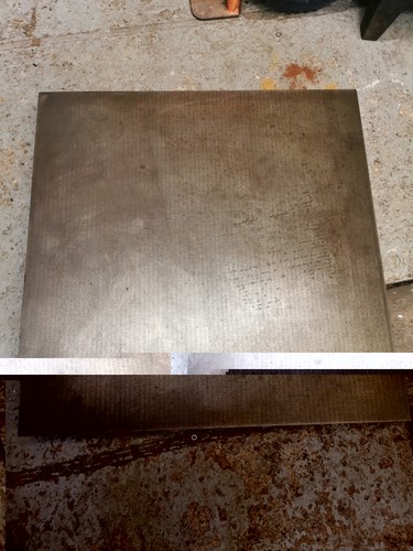 Square cast iron surface - square,,
