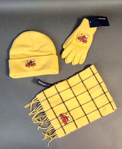 Rupert bear hat scarf - bear, hat/scarf/gloves