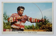 Postcard Seminole Brave in