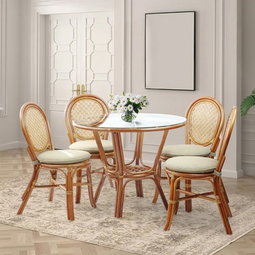Rattan dining set denver - dining, 4