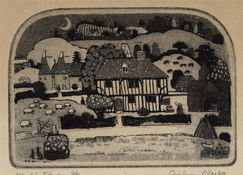 Graham clarke pencil signed - pencil,