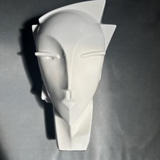 ART DECO CERAMIC POTTERY WHITE