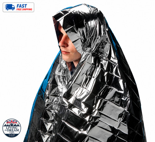 10x emergency foil blanket - 10x,