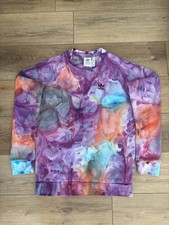 Adidas Tie Dye Unisex Sweatshirt Size XS