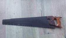 24" Hand Saw with unusual M