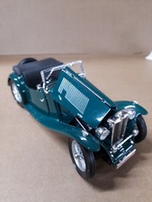 1.18  1947 MG TC Midget -Hard Top by Road Signature + 3 Figures  BOXED