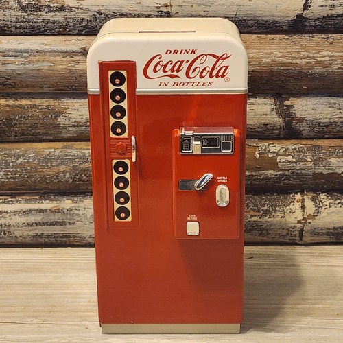 Coca cola bank coke machine - coke,