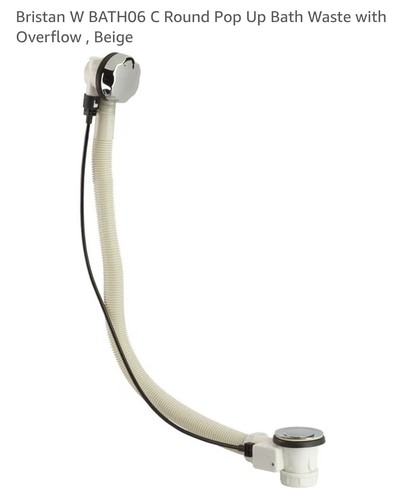 Bristan bath06 round pop - c,