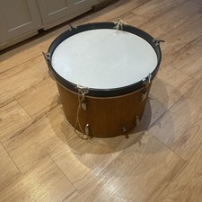 Indian Drum Large Wooden Musical Instrument could be upcycled to a coffee table