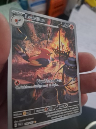 Pokemon card braisillon - pokemon,