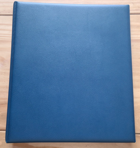 Blue ring album with - blue, 12
