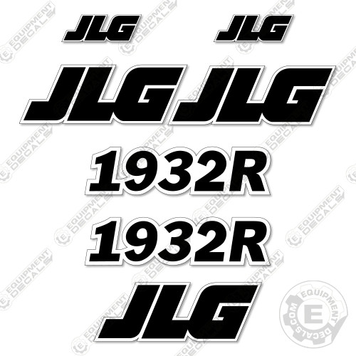 Fits jlg 1932r partial decal - 1932r,