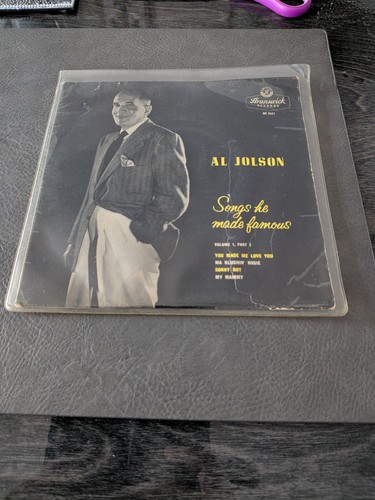 Jolson songs made famous - al,