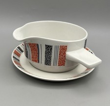 Midwinter Piccadilly Gravy Boat & Dish Vintage 1970s Mid Century
