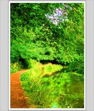 Down By The Riverbank A4 Print