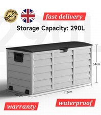 Large Garden Storage Box 290L