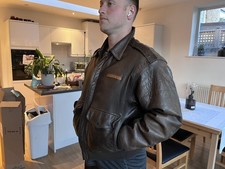 Avirex men brown - men’s, leather