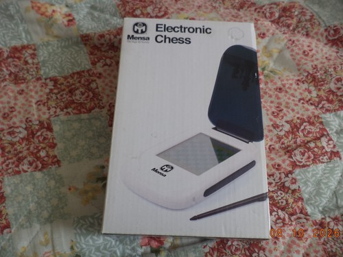 Mensa chess computer new - mensa,