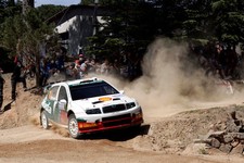 Armin Schwarz Skoda Fabia WRC