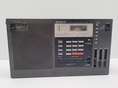 Sony icf 2001 pll synthesised - sony, icf-2001,