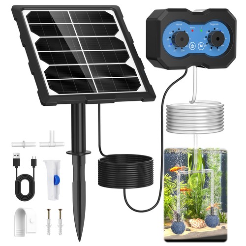 Solar air pond pump - air,