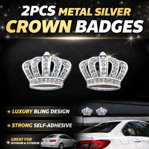 2pcs metal silver - metal,
