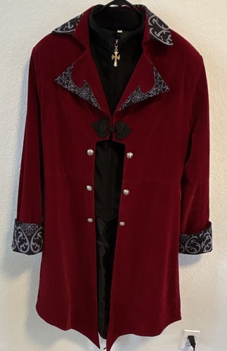 Men burgundy black - men's, burgundy/black