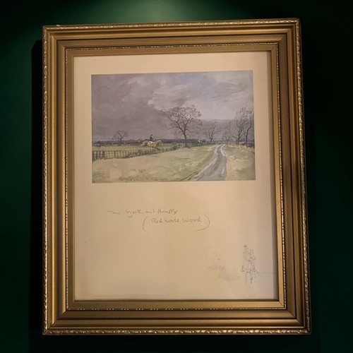Lionel edwards signed - signed, 1928