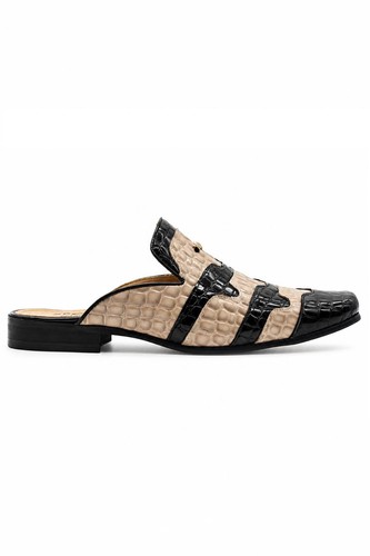 Xposed mens black beige patent - black,