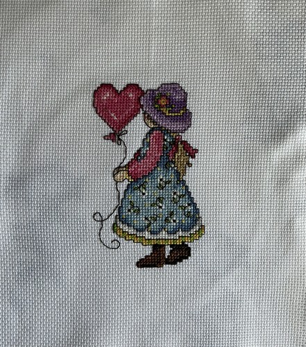 Completed cross stich tapestry - completed,
