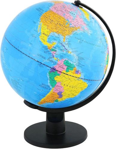 Rotating world globe with - world,