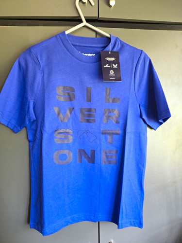 Silverstone blue graphic print - graphic,