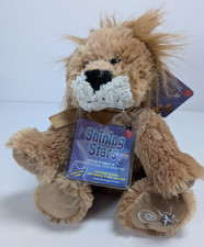 Russ Shining Stars Lion Plush Stuffed Animal With Sealed Secret Code UK Free P+P