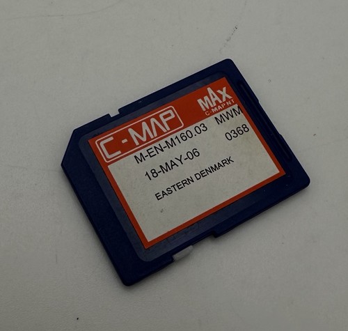 Map denmark max - max, ew-m160