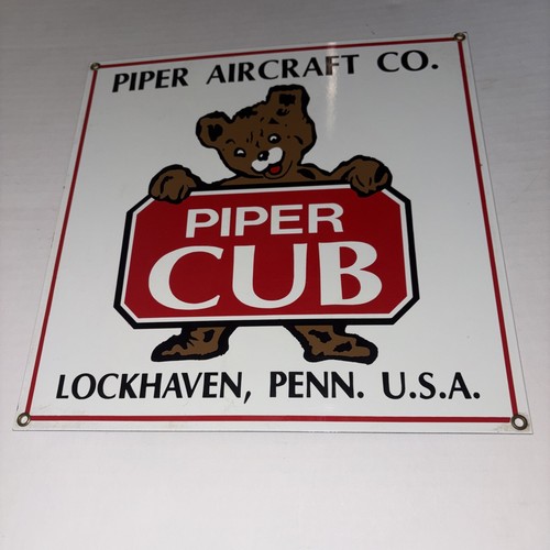 Piper cub aircraft porcelain - aircraft,