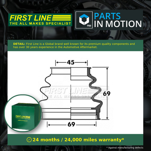 Joint boot fits bmw - joint,