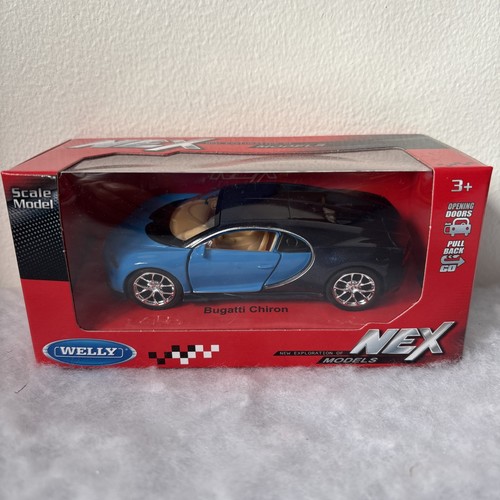 Welly nex bugatti chiron model - nex,