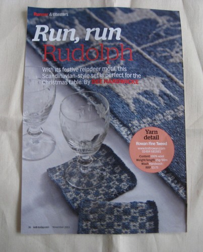 Reindeer table runner - table, &