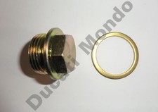 Oil sump plug bolt & washer