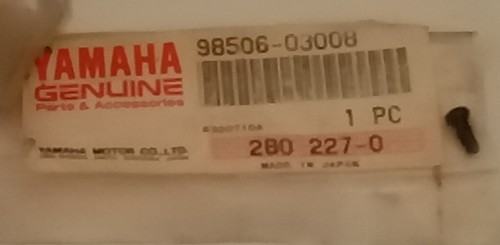 Genuine yamaha m3x7 pan head - genuine,