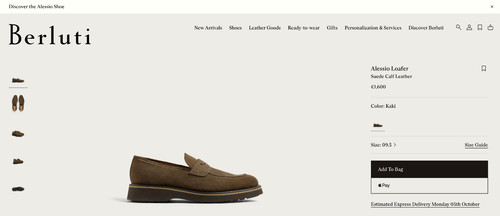 Berluti mens shoes alessio - berluti,